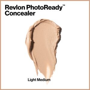 Revlon Concealer Stick, PhotoReady Face Makeup for All Skin Types, Longwear Medium- Full Coverage with Creamy Finish, Lightweight Formula, 003 Light Medium, 0.11 Oz - Image 3