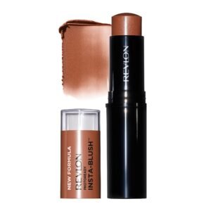 Revlon Blush Stick, PhotoReady Insta-Blush Face Makeup with Cream to Powder Formula, High Impact Color, Moisturizing Creamy Formula, 330 Nude Kiss, 1.15 Oz - Image 1