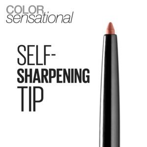 Maybelline Color Sensational Shaping Lip Liner with Self-Sharpening Tip, Beige Babe, Nude, 1 Count - Image 6