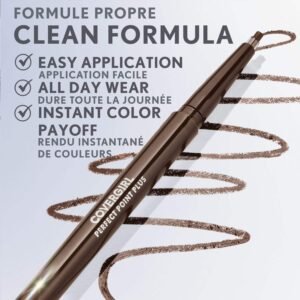 COVERGIRL Perfect Point PLUS Eyeliner Pencil, Espresso .008 oz. (0.23 mg) (Packaging may vary) - Image 4