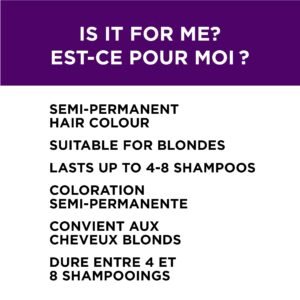 L'Oreal Paris Colorista Semi Permanent Hair Color for Bleached or Blonde Hair, Color Depositing Hair Mask Formula, Purple - Image 6