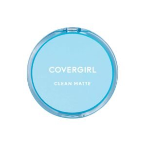 COVERGIRL Clean Oil Control Pressed Powder, Warm Beige 545, 0.35 Ounce Pan (Pack of 2) - Image 1