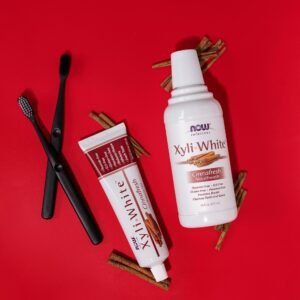 NOW Solutions, Xyliwhite? Toothpaste Gel, Cinnafresh, Cleanses and Whitens, Clean and Fresh Cinnamon Taste, 6.4-Ounce - Image 5