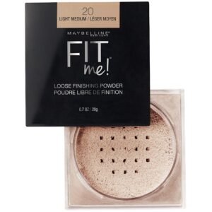 Maybelline Fit Me Loose Setting Powder, Face Powder Makeup & Finishing Powder, Light Medium, 1 Count - Image 5
