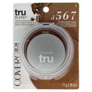 Covergirl TruBlend Pressed Blendable Powder, Translucent Sable, 0.39 Oz (Packaging May Vary) - Image 1