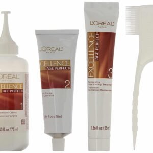 L'Oreal Paris Excellence Age Perfect Layered Tone Flattering Color, 8N Medium Natural Blonde Set (Packaging May Vary) - Image 2