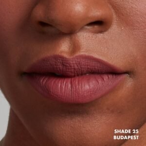 NYX PROFESSIONAL MAKEUP Soft Matte Lip Cream, Lightweight Liquid Lipstick - Budapest (Deep Mauve With Red Undertone) - Image 3