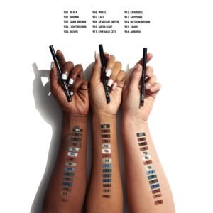 NYX PROFESSIONAL MAKEUP Slim Eye Pencil, Eyeliner Pencil - Black Brown - Image 3