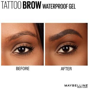 Maybelline TattooStudio Waterproof Eyebrow Gel Makeup, Blonde, 1 Count - Image 5