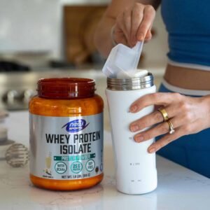 NOW Sports Nutrition, Whey Protein Isolate, 25 G With BCAAs, Creamy Vanilla Powder, 1.8-Pound - Image 6