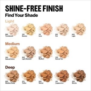 Revlon Face Powder, ColorStay 16 Hour Face Makeup, Longwear Medium- Full Coverage with Flawless Finish, Shine & Oil Free, 850 Medium Deep, 0.3 Oz - Image 6