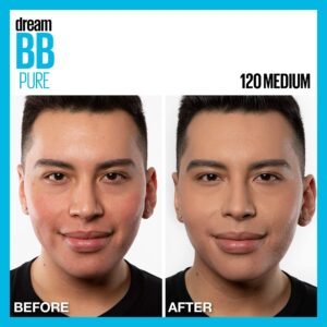 Maybelline Dream Pure Skin Clearing BB Cream, 8-in-1 Skin Perfecting Beauty Balm With 2% Salicylic Acid, Sheer Tint Coverage, Oil-Free, Medium, 1 Count - Image 5