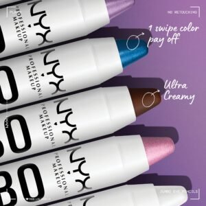 NYX PROFESSIONAL MAKEUP Jumbo Eye Pencil, Blendable Eyeshadow Stick & Eyeliner Pencil - French Fries - Image 3