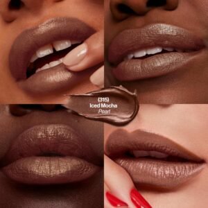 REVLON Lipstick, Super Lustrous Lipstick, Creamy Formula For Soft, Fuller-Looking Lips, Moisturized Feel in Nudes & Browns, Iced Mocha (315) 0.15 oz - Image 3
