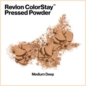 Revlon Face Powder, ColorStay 16 Hour Face Makeup, Longwear Medium- Full Coverage with Flawless Finish, Shine & Oil Free, 850 Medium Deep, 0.3 Oz - Image 2