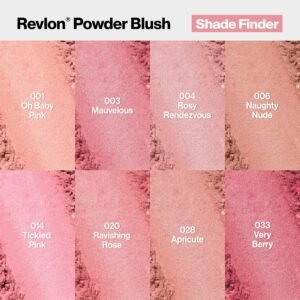 Revlon Blush, Powder Blush Face Makeup, High Impact Buildable Color, Lightweight & Smooth Finish, 004 Rosy Rendezvous, 0.17 oz - Image 5