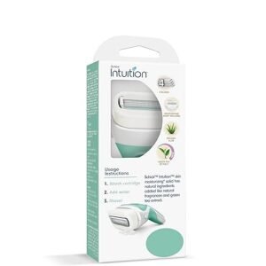Schick Intuition Razors for Women with Sensitive Skin | 1 Razor & 2 Intuition Razor Blades Refill with Organic Aloe - Image 2