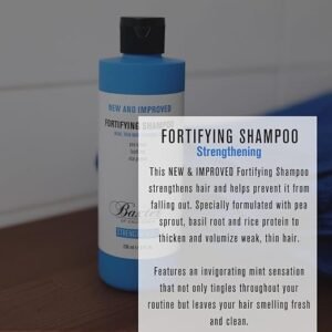 Baxter of California Daily Fortifying Shampoo for Men | All Hair Types| Cleanses and Strengthens | Fresh Mint Scent | Father's Day Gift Guide - Image 3