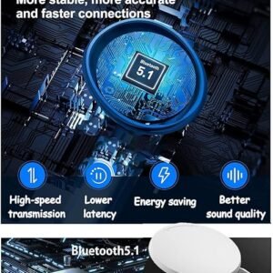 Invisible Earbuds Small Mini Wireless Bluetooth Earpiece Phone Discreet Earbud for Music, Home, Work - Image 4