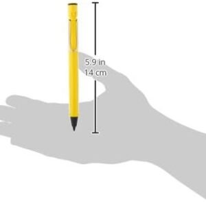 LAMY safari yellow - Mechanical Pencil with ergonomic grip & body made of robust ASA plastic - ideal for drawing & writing - including LAMY M 41 fine line refill 0.5 mm & eraser tip - Image 3