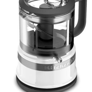KitchenAid KFC3516WH 3.5 Cup Food Chopper, White - Image 4