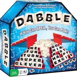 Dabble® Word Game | Fast-Paced Family Board Game | Enhances Spelling and Vocabulary for All Ages | Spell The First Five Words | Award-Winning and Educational Learning Game | Great Game for All Ages - Image 1
