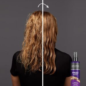 John Frieda Frizz Ease Daily Nourishment Leave-In Conditioner, Detangles Frizzy, Damaged Hair, Reduces Breakage, Protects Against Heat, with Vitamins A, C, E & Green Tea Extract, 8 Oz - Image 4